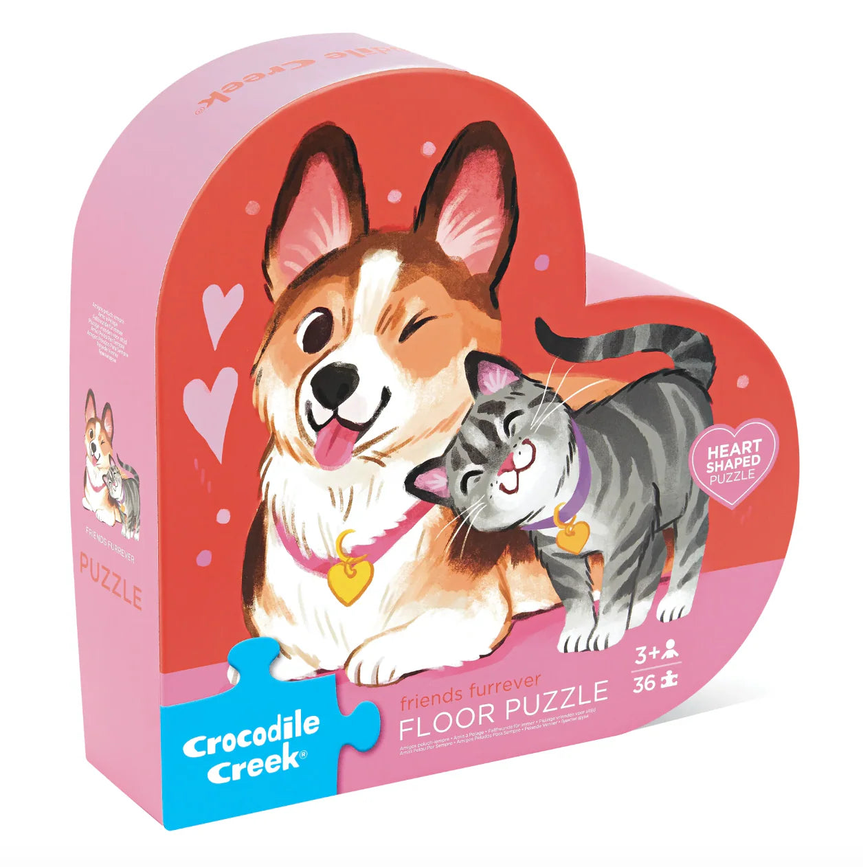 36-pc Shaped Box Puzzle - Friends Fur-Ever