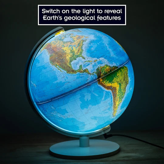 The Thames & Kosmos Illuminated Geopolitical Globe