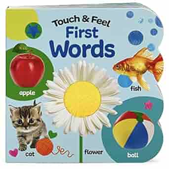 Touch & Feel First Words Board Book