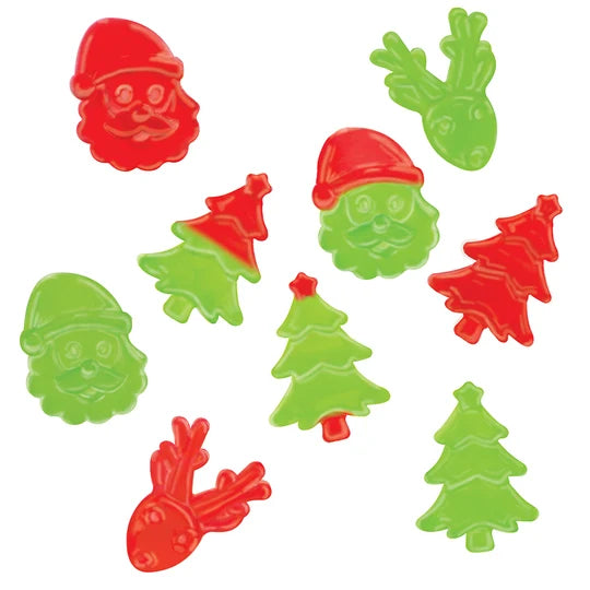 Gummy Candy Kit - Trees, Santas & Reindeer