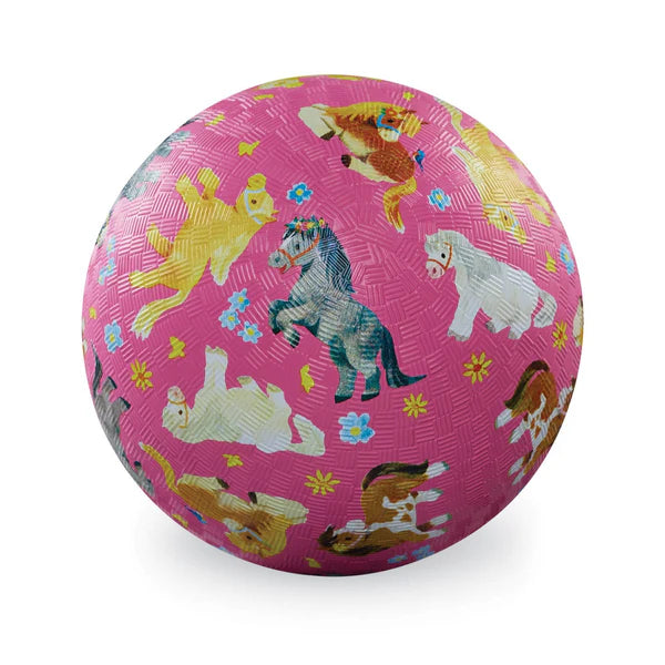 5" Playball - Ponies Pink