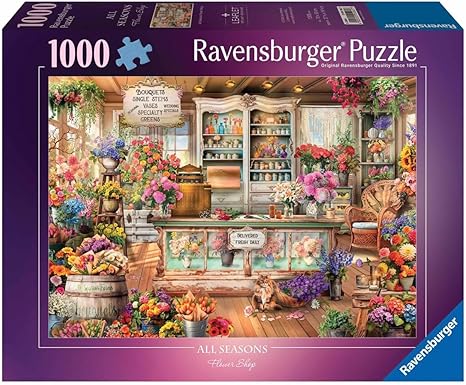 All Seasons Flower Shop 1000 Pc Puzzle