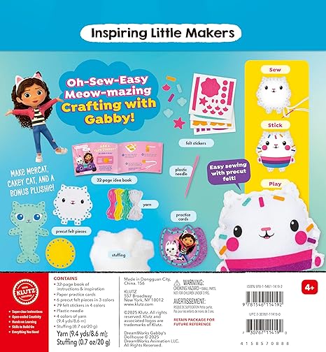 Gabby's Dollhouse Simple Sewing
