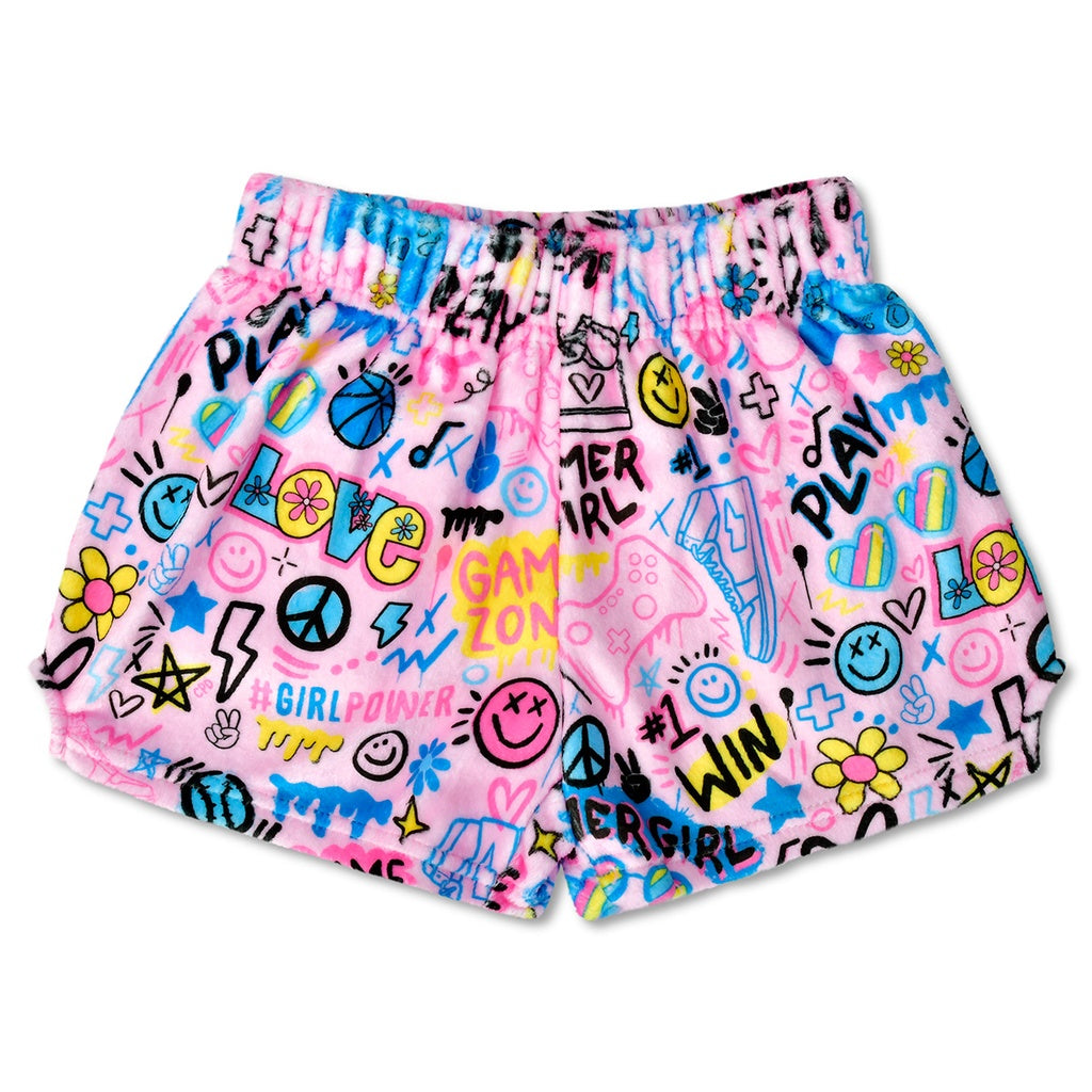 Corey Paige Game Zone Plush Shorts (LARGE - 14)
