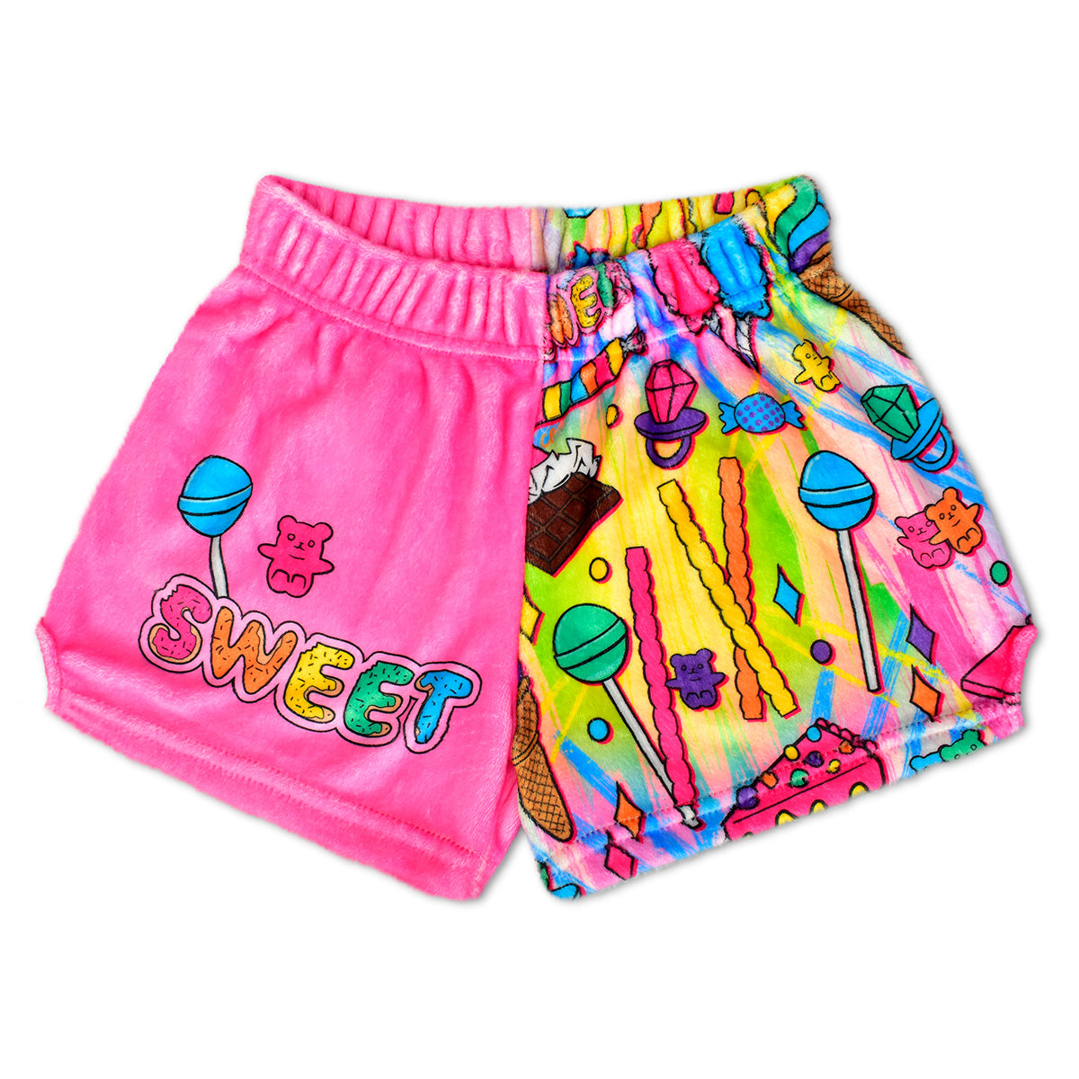 Corey Paige I Want Candy Plush Shorts (LARGE - 14)