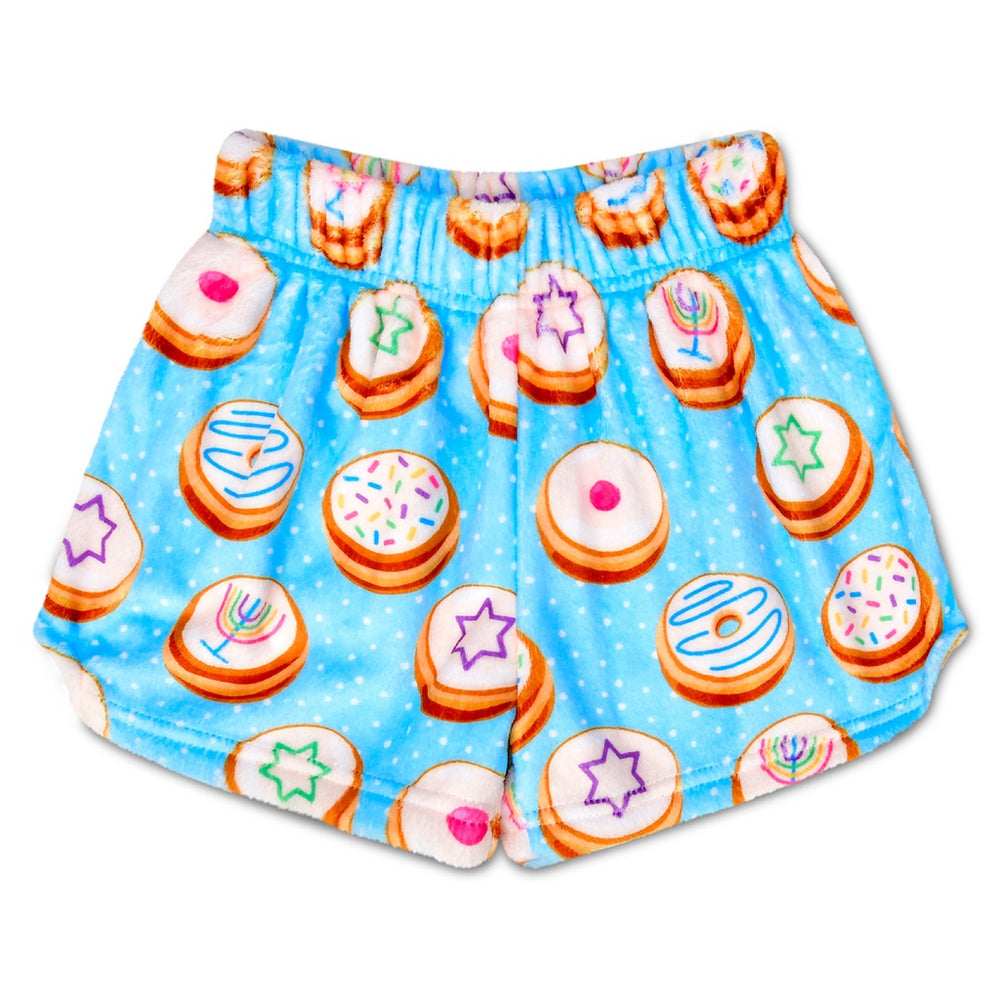 Sweet Hanukkah Plush Shorts (MEDIUM -10-12)