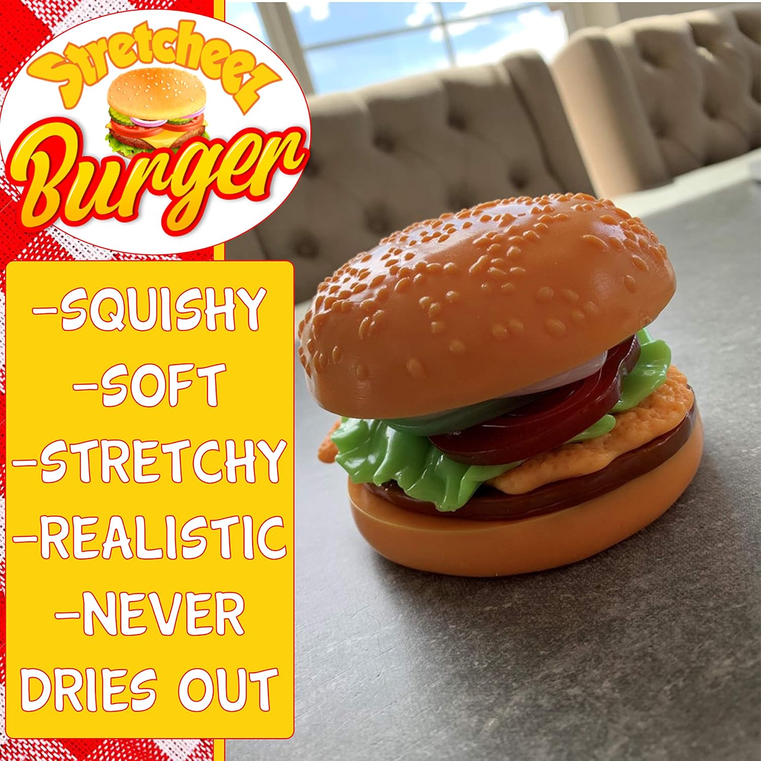 Stretcheez Hamburger