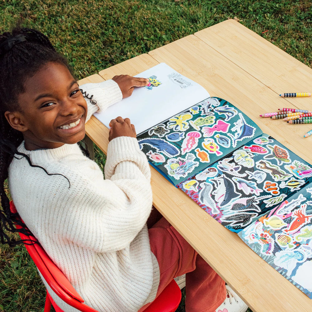 Learn to Draw Under the Sea (Art book with Stickers)