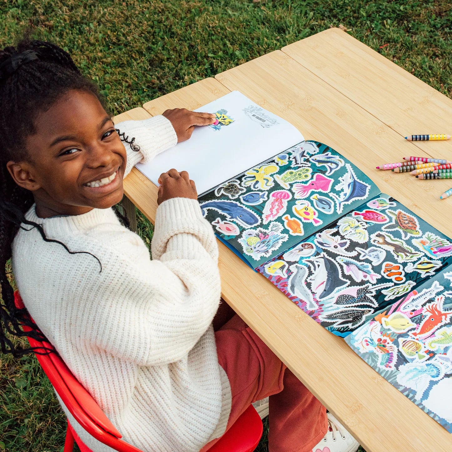 Learn to Draw Under the Sea (Art book with Stickers)