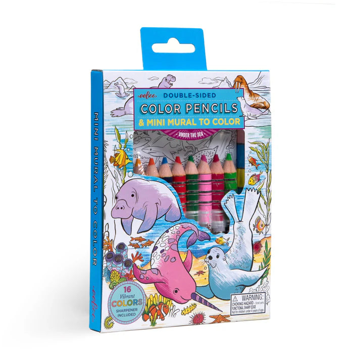 Under the Sea (biggie pencils with mini murals)