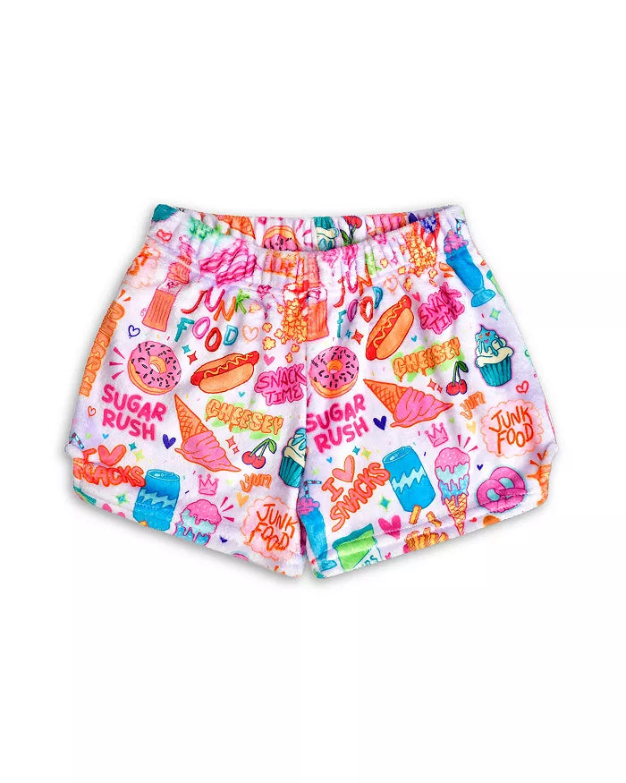 Corey Paige Junk Food Plush Shorts (Large (14))