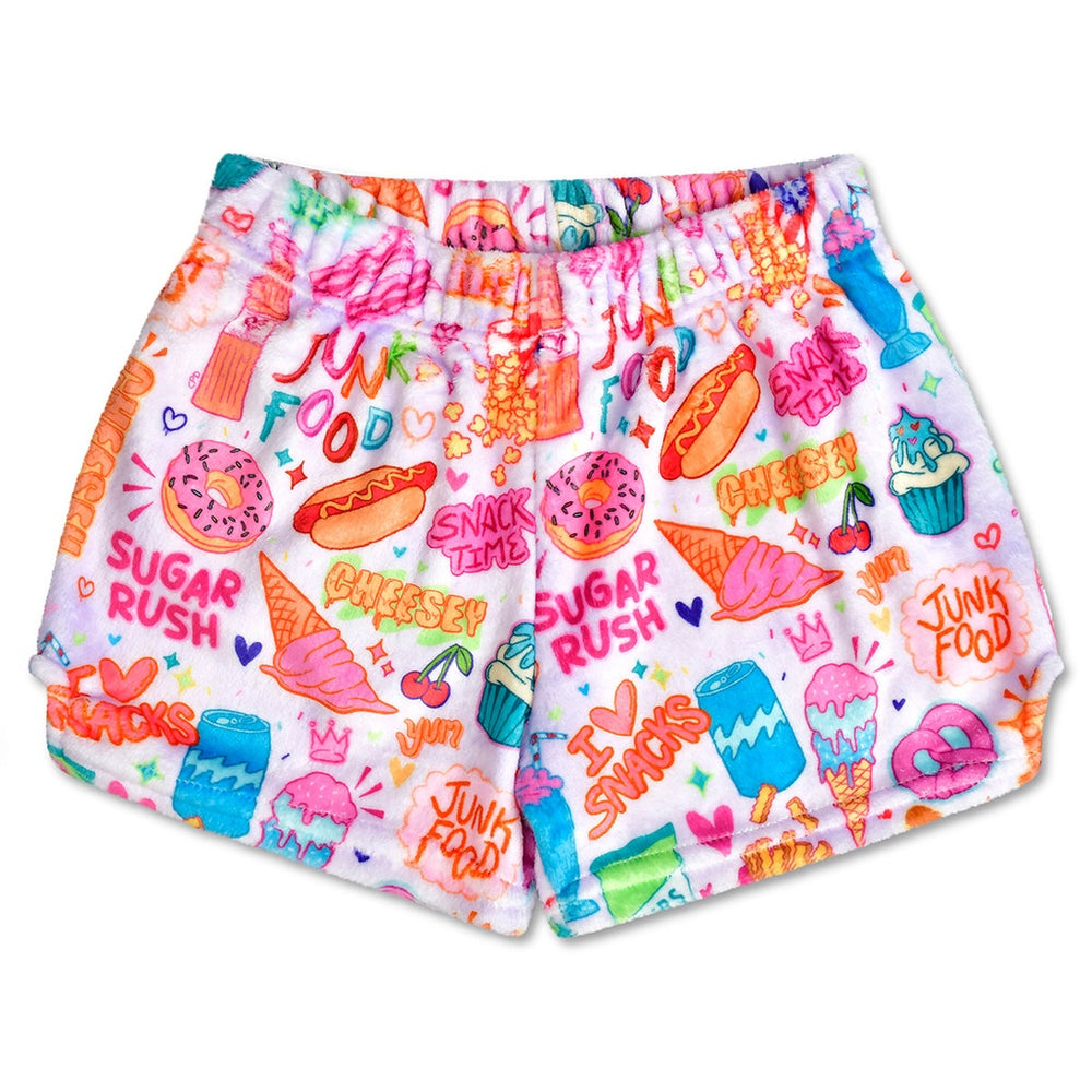 Corey Paige Junk Food Plush Shorts (X-Small (4-6))