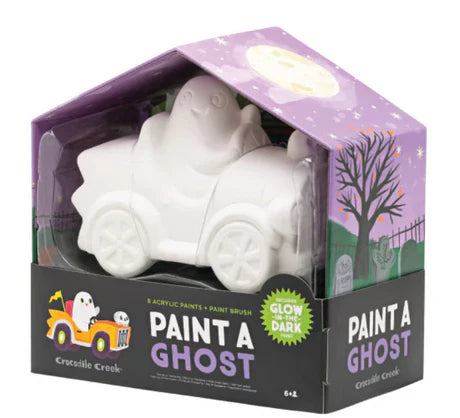 Halloween Paint A Ghost Car