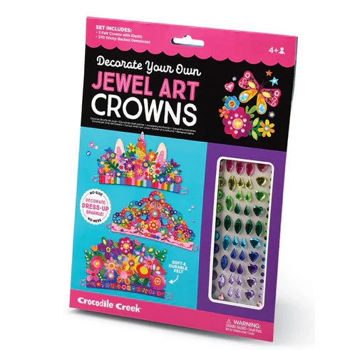 Jewel Art Crowns - Unicorn Flowers