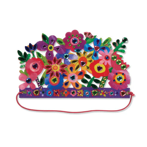 Jewel Art Crowns - Unicorn Flowers