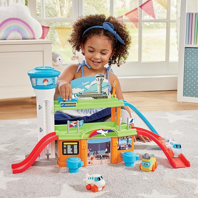 KidOozie - Slide 'N Soar Airport Playset