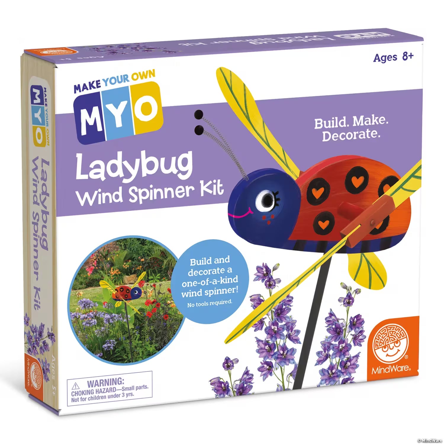 Make Your Own Ladybug Wind Spinner Craft Kit