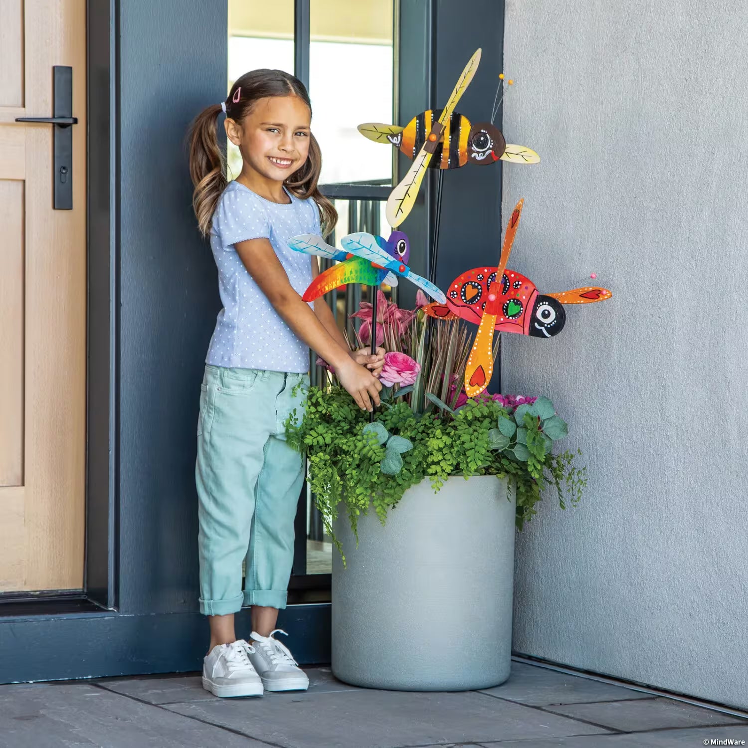 Make Your Own Ladybug Wind Spinner Craft Kit