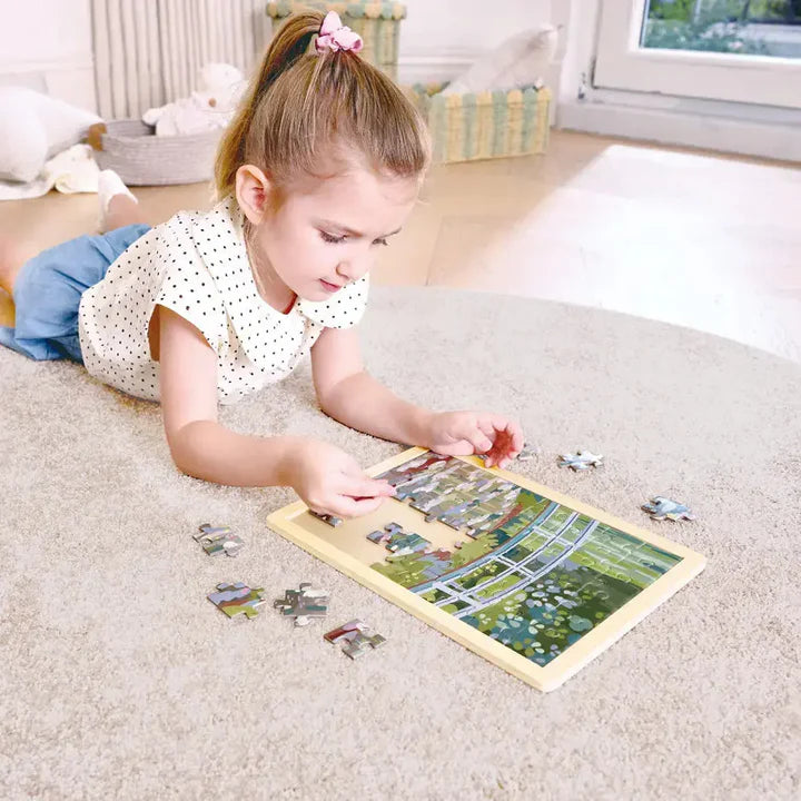 Monet Water-Lily Garden Puzzle