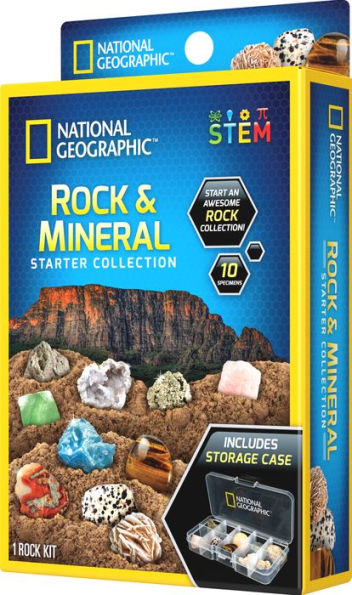 Geographic Impulse Rock + Mineral Starter Kit