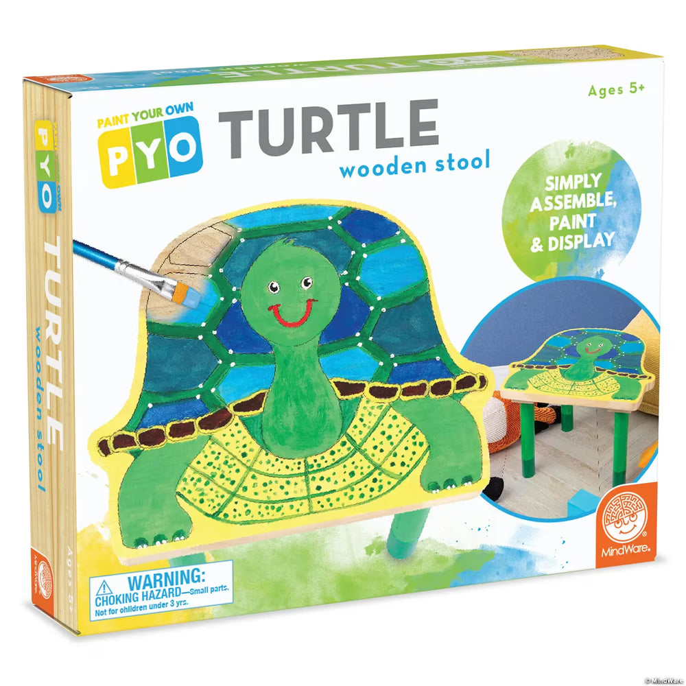 Paint Your Own Stool: Turtle