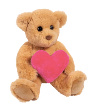 Valentine Teddy with Heart