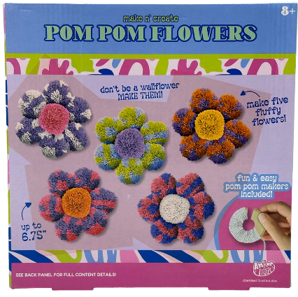 MYO Pom Pom Flowers