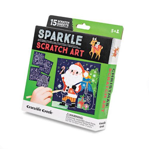 Sparkle Scratch Art - Winter Fun