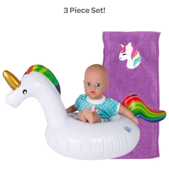 Splashtime Baby Tot Magical Unicorn  8.5"