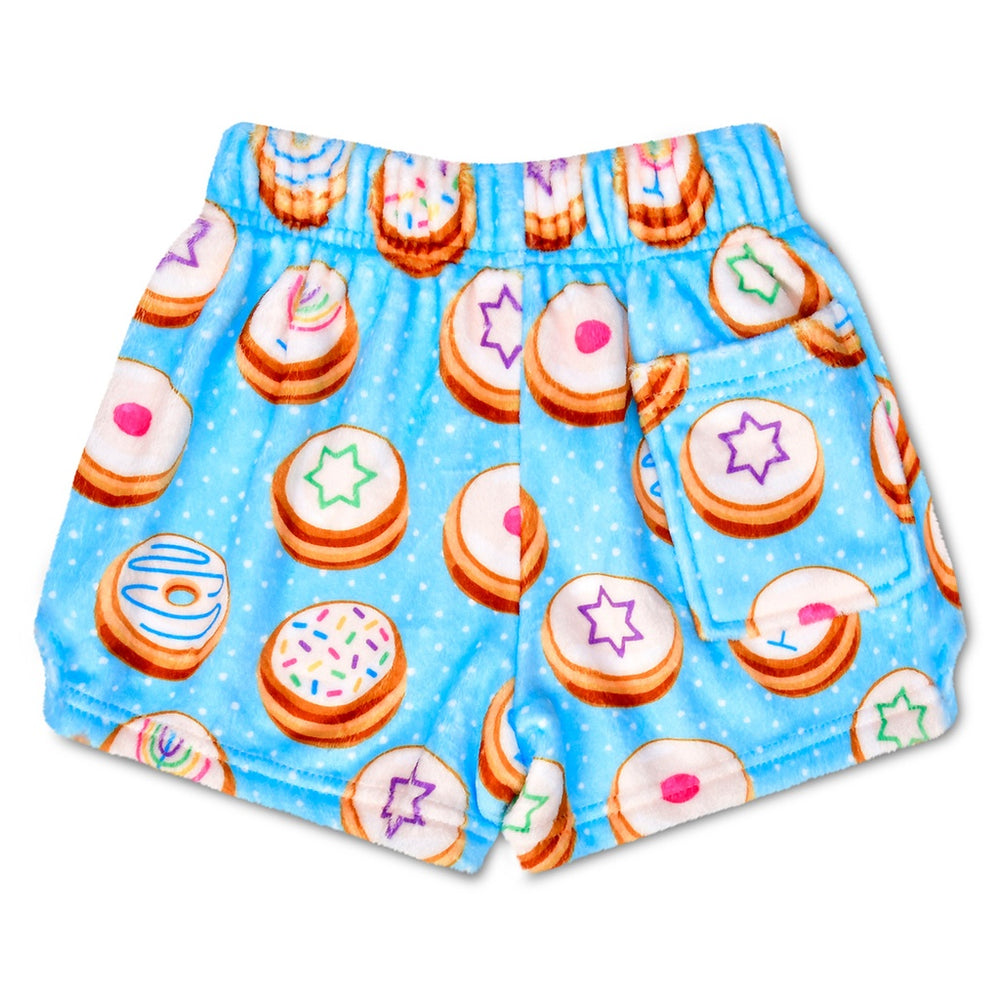 Sweet Hanukkah Plush Shorts (MEDIUM -10-12)