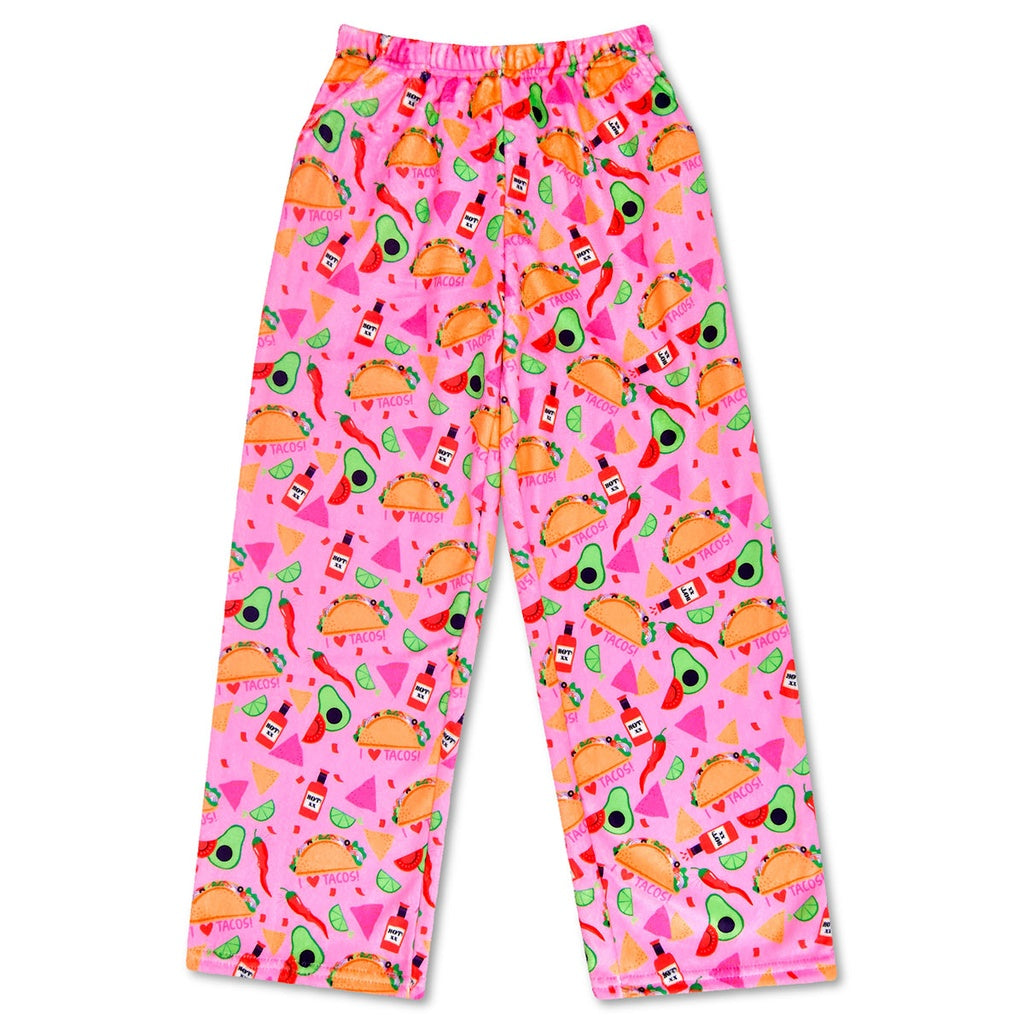 Taco Love Plush Pants (Large 14)