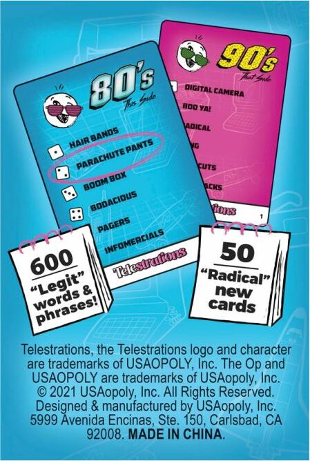 Telestrations: 80s and 90s Expansion Pack