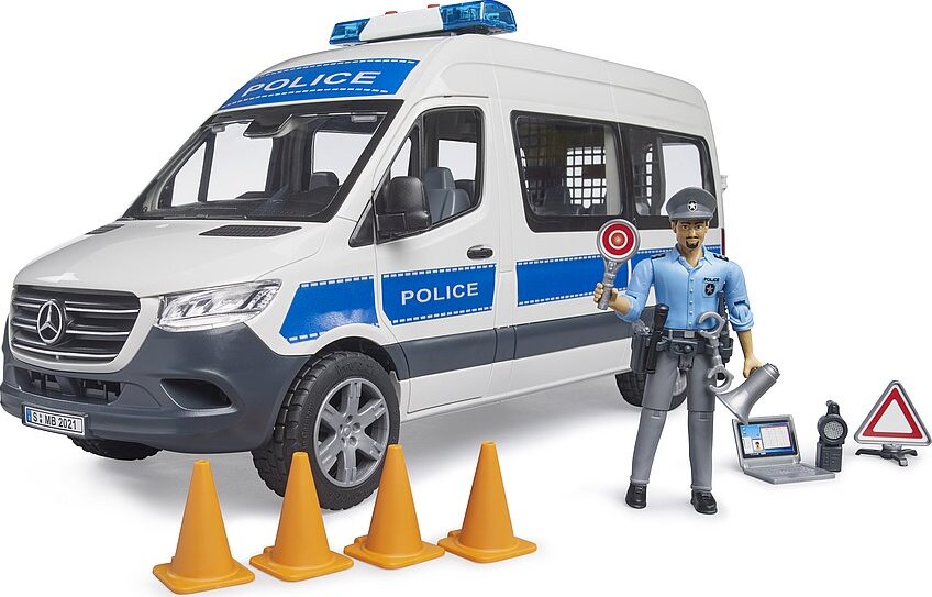 MB Sprinter Police Emergency Vehicle with Light and Sound Module