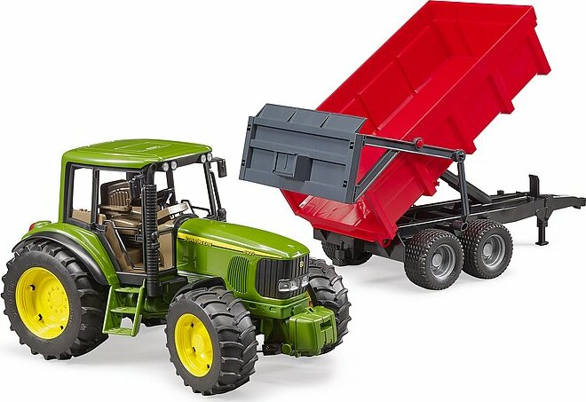 John Deere 6920 With Tipping Trailer