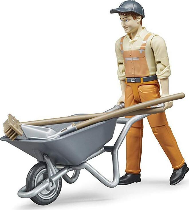 Municipal worker figure set