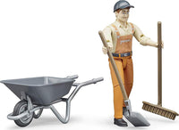 Municipal worker figure set
