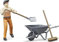 Municipal worker figure set