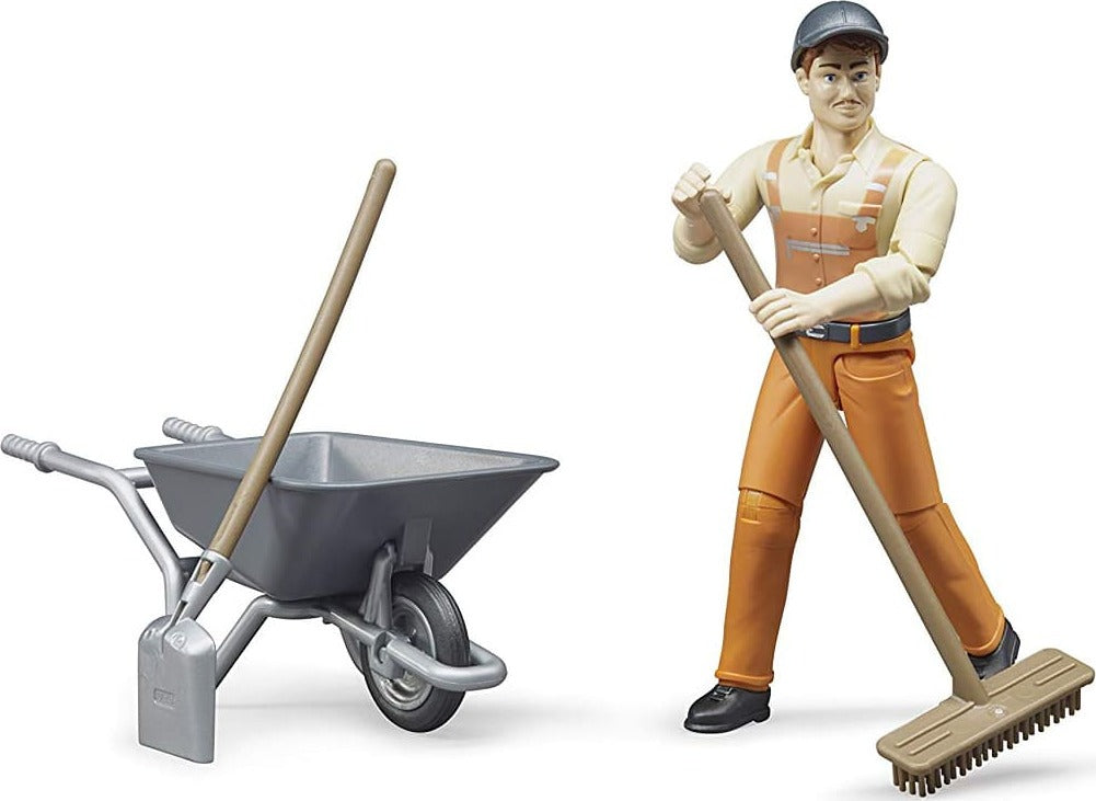 Municipal worker figure set