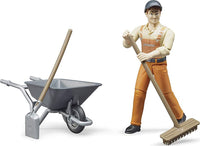 Municipal worker figure set