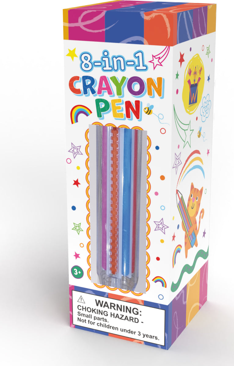 8 in 1 Crayon Pen