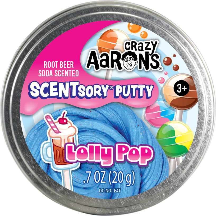 Scentsory Lolly Pop - 2.75" Thinking Putty Tin