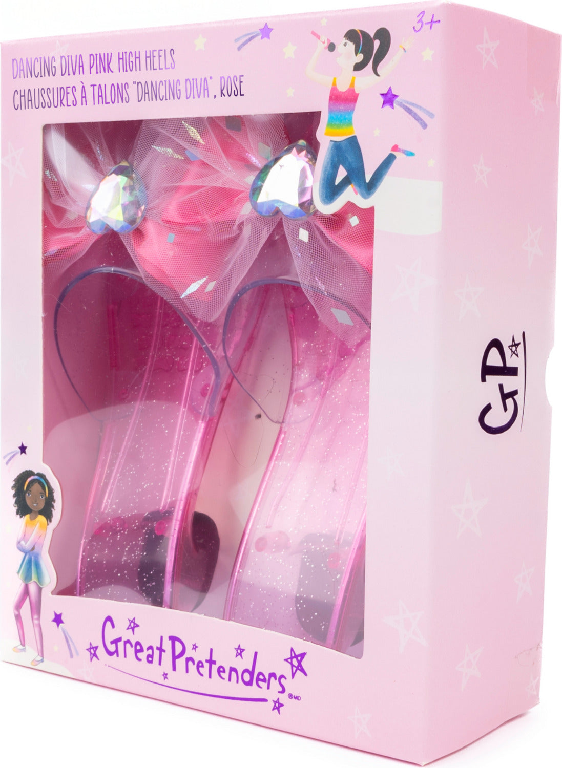 Dancing Diva Pink High Heels