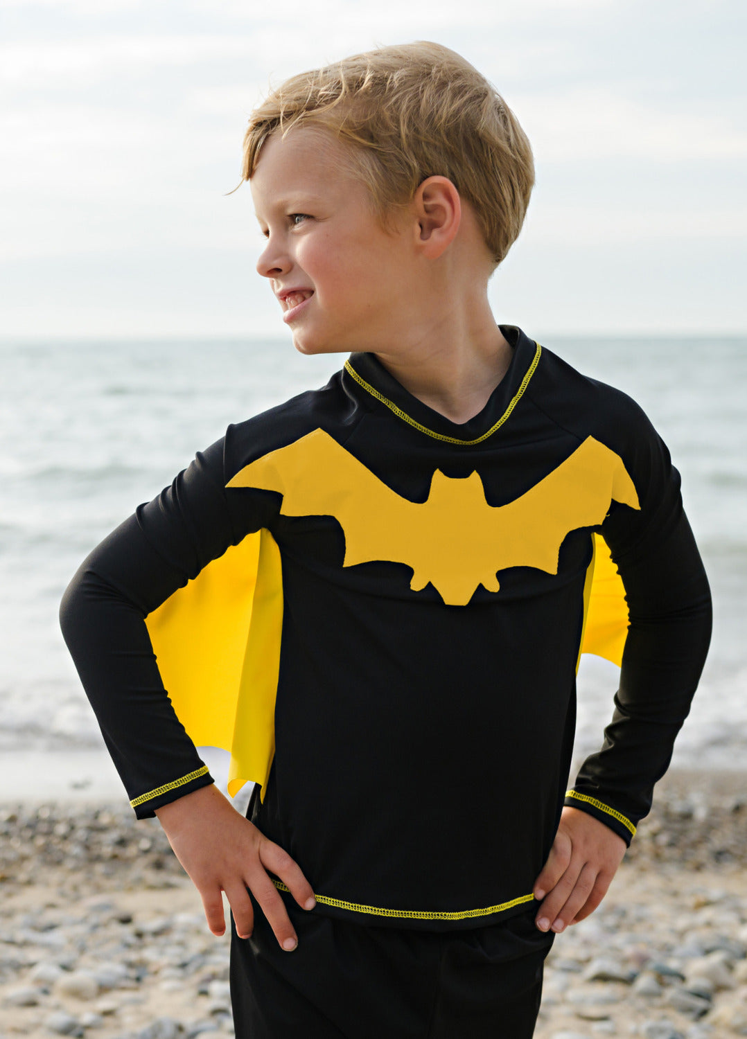 Super Bat Swimsuit (Size 3-4)