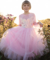 Elegant In Pink Dress (Size 5-6)