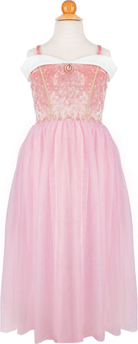 Velvety Soft Sleeping Sweetheart Princess Gown with Arm Warmers (Size 3-4)