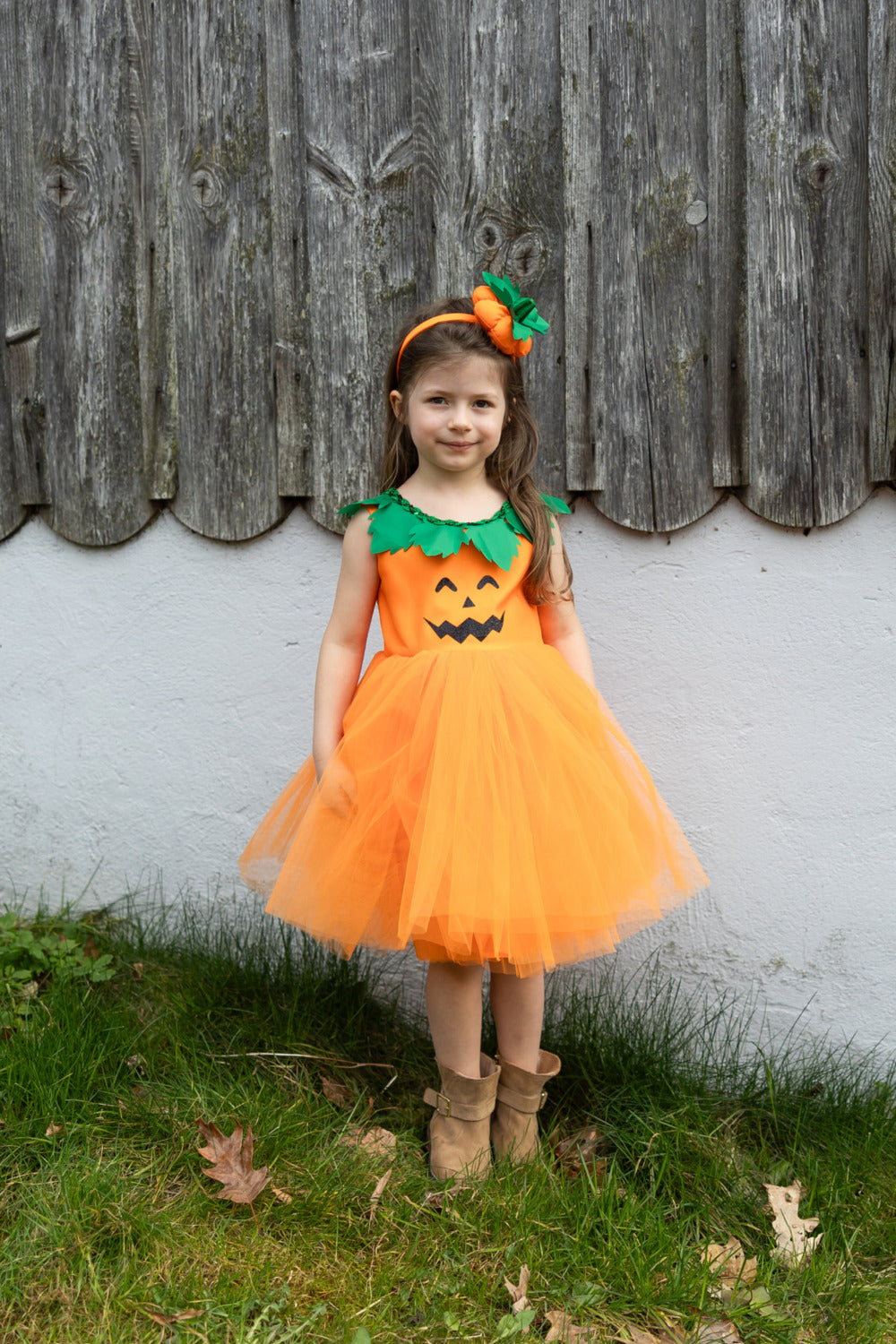 Pumpkin Patch Princess Dress (Size 2T)