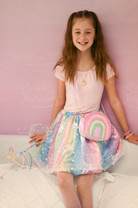 Enchanted Unicorn Skirt and Wand Set (size 4-6)