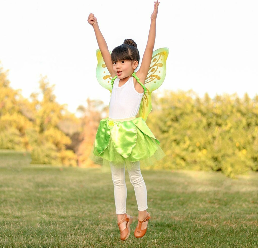 Tinkberbell Skirt And Wings Set