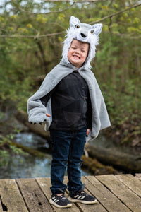 Woodland Storybook Wolf Cape