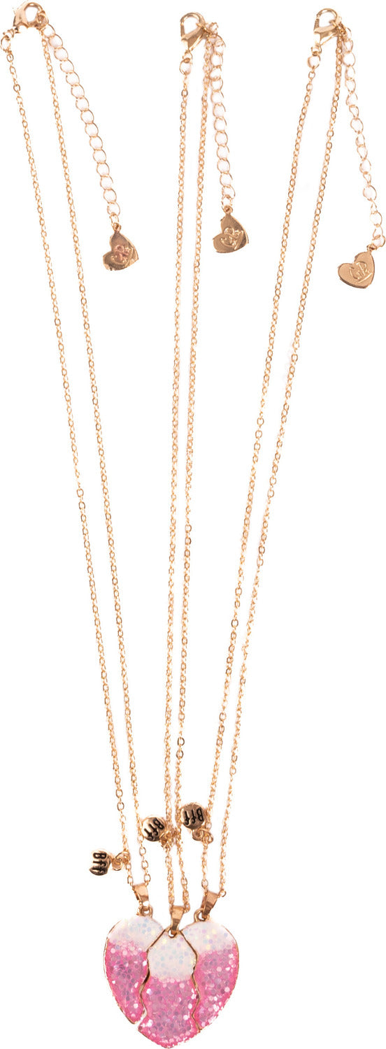 Besties Era Tear and Share Necklaces, 3pc